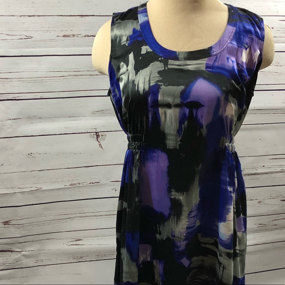 Princess Vera Wang Sleeveless Dark Blue Blouse Size XS